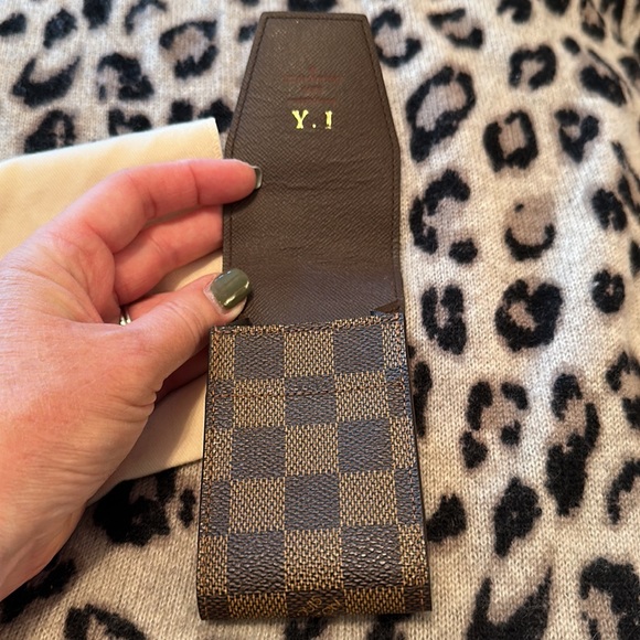 AUTHENTIC Louis Vuitton LV Damier Etui Cigarette Case - Picture 7 of 8